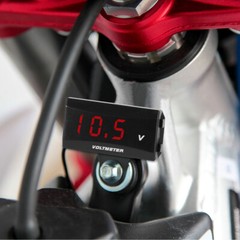 12V Digital LED Display Voltmeter Voltage Gauge Panel Meter for Motorcycle & Car
