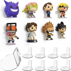 Modern JP Adhesive Display Shelf for Funko Pop Figures (8-Pack) – Clear