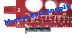 Screw Bolt Nut Thread Measure Gauge Size Checker (Standard & Metric) Color:Green