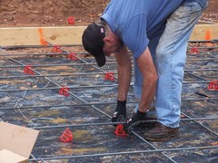 Hercules Plastic 1-1/2″ Rebar Chair – (50 Count) Superior Strength 1.5″, Red