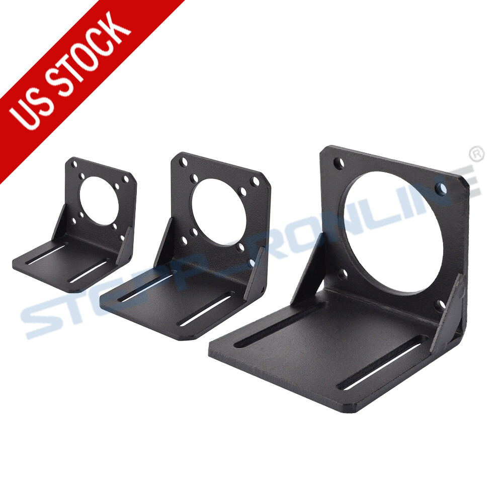 Nema 17/23/34 Stepper Motor Mounting Bracket Steel Holder for 3D Printer CNC DIY