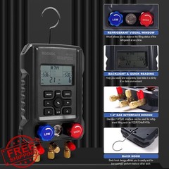 Rogvoc Digital Manifold Gauge 3-Way Standard