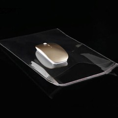 100pcs Resealable Poly Bag Transparent Plastic OPP Bags Self Adhesive Seal 2 Mil