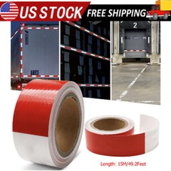 Car Bumper Reflective Stickers Warning Strip Tape Secure Reflector Stickers