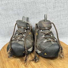 Keen Utility Atlanta Cool ll Work Shoes Womens 7.5 W Leather Composite Toe Brown