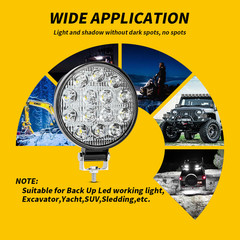 2/4/8/10 4” LED Work Light Headlights fit John Deere Case New Holland Tractor