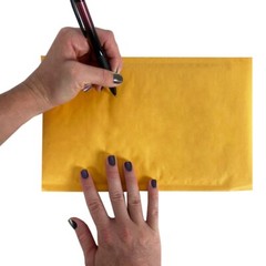 UOFFICE 250 Kraft Bubble Mailers 6.5×10″ – #0 Self-Seal Padded Envelopes