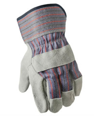 Hyper Tough Suede Leather Palm Multi-Use Cowhide Work Glove 67402-26 Men’s Sz L