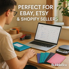 1000 #000 4×8 Poly Bubble Mailers Padded Self Seal Shipping Envelopes