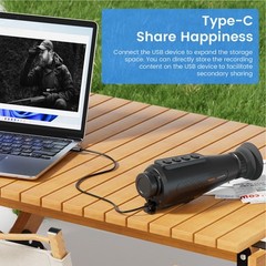 Thermal Monocular AI 384*288 Thermal Imager 8X Zoom Thermal Hunting Camera Scope