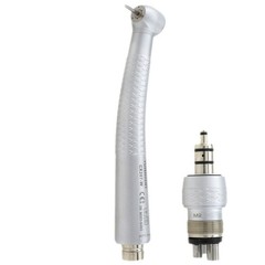 COXO CX207-W Dental High Speed Handpiece H17-SPQ TPQ Air Turbine Coupling 4 Hole