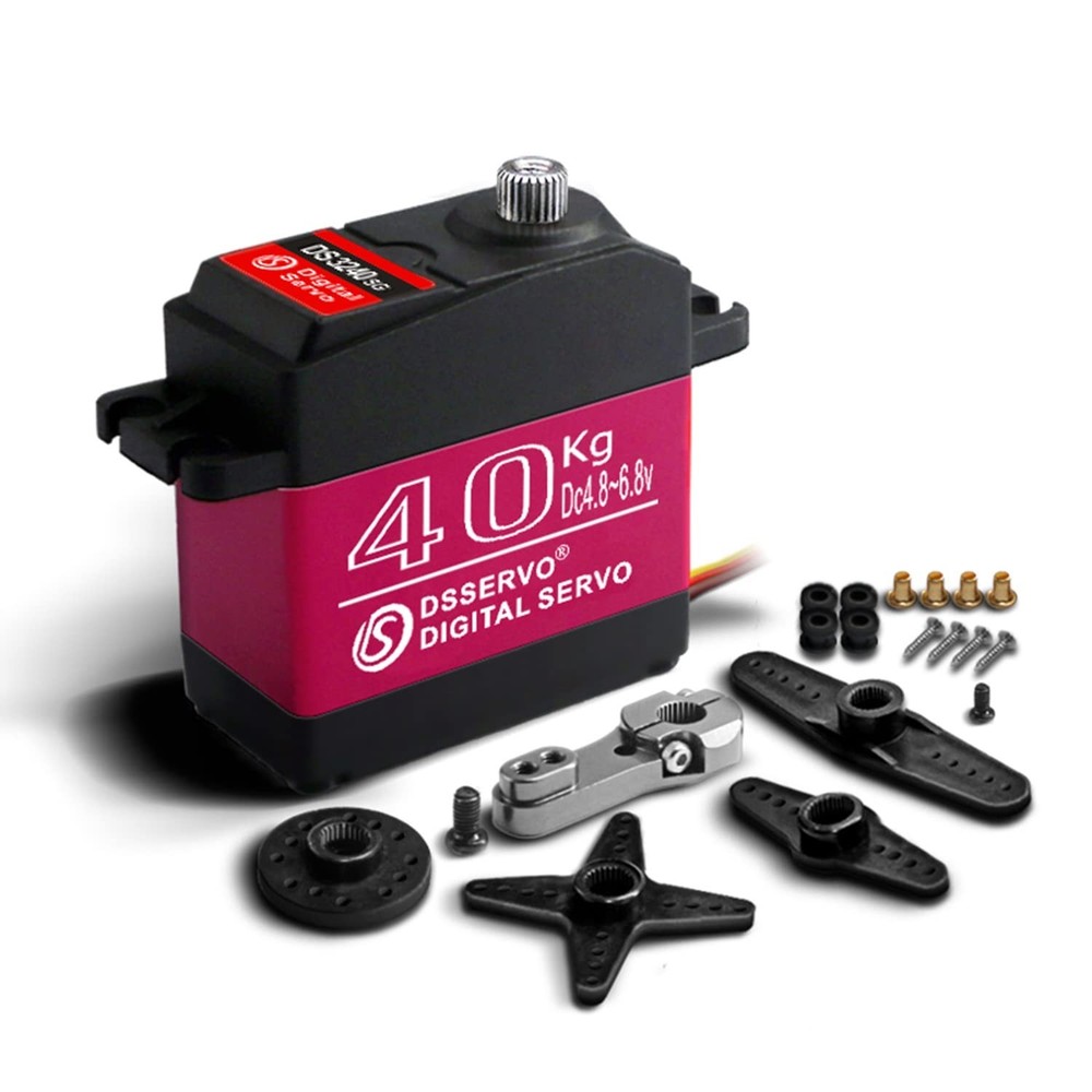 ZOSKAY Servo Motor 40Kg High Speed servo Metal Gear Digital Servo RC Baja Ser…