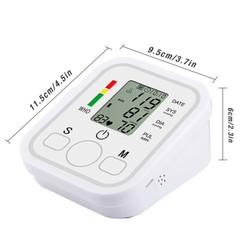 Digital Blood Pressure Monitor Automatic Pulse Meter BP Machine Voice Talking