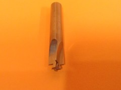 CARBIDE 1/4 DIAMETER 74 DEG DOVETAIL SIGHT BASE CUTTER 1911 3/8″ SHANK 2.5″ LONG