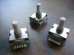 ONE Lot 9-pieces Oak Grigsby Rotary Encoders #702-01-10-381 — Unused Old Stock