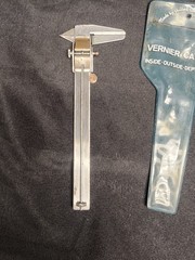 Vintage SYG Spain 5″ Vernier Caliper Inside Outside W Case Read