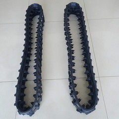 2Pcs 180x72x37 Rubber Tracks For Chinese Mini Excavators