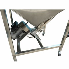 98 inch Flour Screw Vibrating Hopper Inclined Conveyor Auger Feeder 2500MM