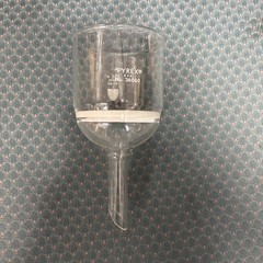 2 PYREX Glass # 36060 350mL (40-60 C) & 60 ml (4-5.5 F) Buchner Funnel