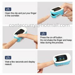 USA Fingertip Pulse Oximeter Blood Oxygen meter SpO2 Heart Rate Patient Monitor