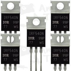 MOSFET – IRF540N 100V 33A – Transistor for Arduino Pi TT