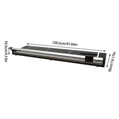 36″ Paper Cutter, Manual Precision Rotary Paper Trimmer For Film, Art Cardboard