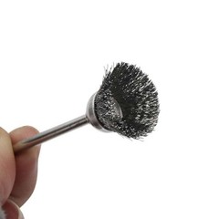 10pcs Grinding Polishing Wheel Head Wire Brush Steel Kit for Electric Drill 15mm