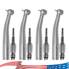 YD6 Dental LED Fiber Optic Handpiece High Speed 4Hole Quick Coupler KaVo Style