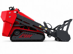 Handy Raytree 48″ Mini Skid Steer Drum Forestry Mulcher Extreme Duty wide cut