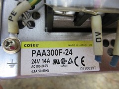 2001 TSUGAMI BS18(B)-III CNC LATHE COSEL PAA300F-24 POWER SUPPLY