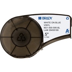 Brady 142798 BMP21 Plus Series All-Weather Vinyl Labels M21-500-595-BL