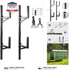 Colinktool Trailer Ladder Rack,Adjustable Trailer Ladder Rack Fit for Enclose…