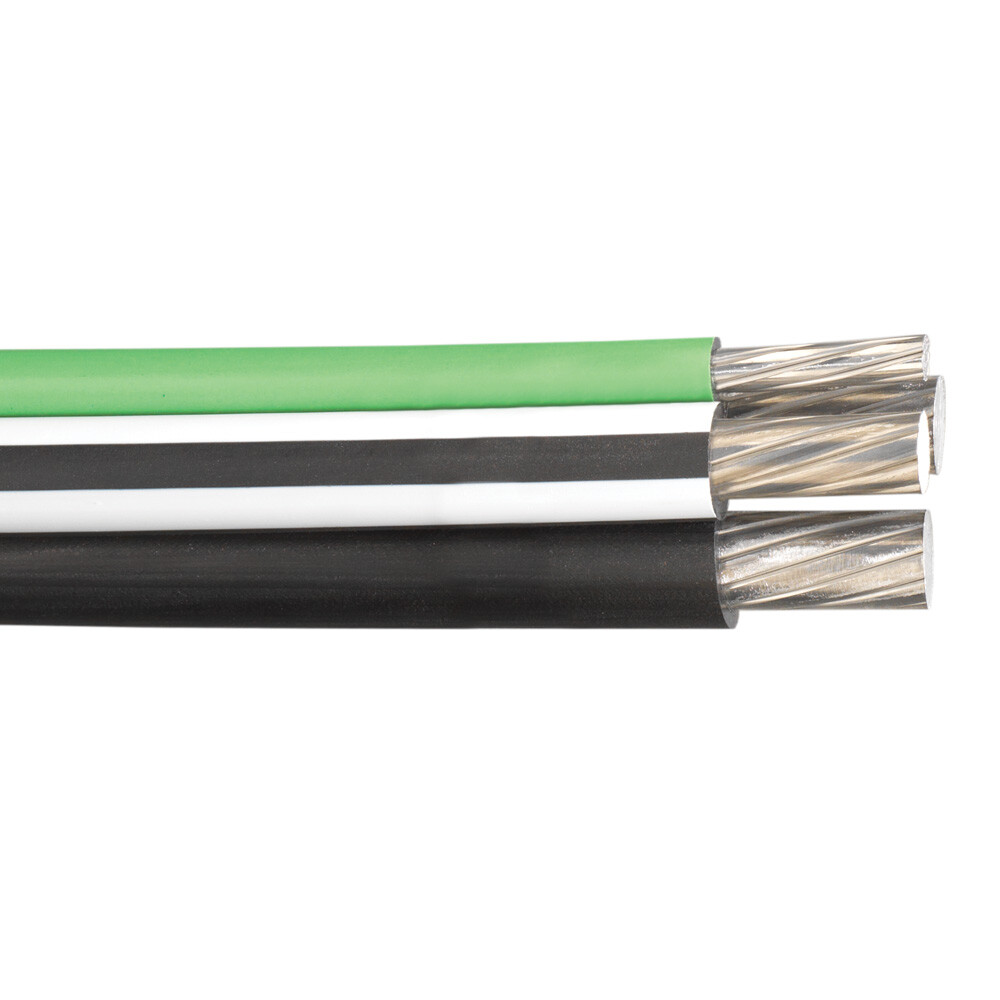 2/0-2/0-1-4 Aluminum Mobile Home Feeder Cable Lengths 25 Feet to 1000 Feet