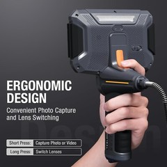Teslong TF600 Dual Lens 360 Articulating Borescope Inspection Camera Joystick