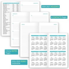 Pocket Calendar 2026-2028 for Purse, 2 Year Monthly Planner Pocket Size with …
