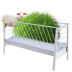 Cattle Hay Feeder Livestock Feeder Goat Feed Trough For Sheep Shed Horse us