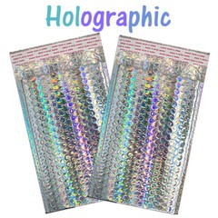 5×9 Reflective Metallic Bubble Mailers, Padded Shipping Mailing Glossy Envelopes