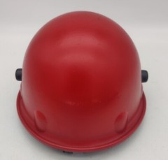 New Old Stock Fibre-Metal Roughneck P-2QRW Red Hard Hat Type 1 Class C Made USA