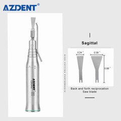 Dental Brushless LED Electric Micro Motor 4H/2H/ Surgical Saw Straight Handpiece