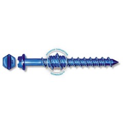 Tapcon 3/16″ x 2-3/4″ Hex Head Concrete Anchor Screws 3145407 | 100 Pack | Drill