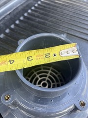 6 “Sioux Chief Adjustable Floor Drain 31/2” Bottom Hook Up New 863-43NRT