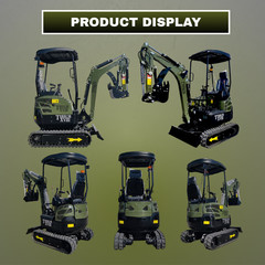 Free Ship TYPHON TERROR XVIII 4000lb Mini Excavator Kubota D902 w 13 Attachment