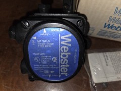 Webster Fuel Oil Burner Pump M17CH-6 Single Stage 1725rpm