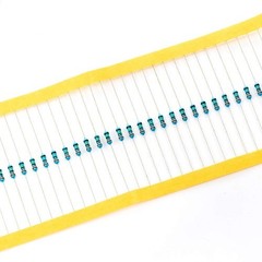 100pcs 1/4W 0.25W 3.3M Ohm 3m3 Metal Film Fixed Resistor 0.01 1 Tolerance