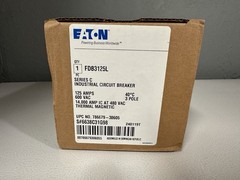 *BRAND NEW* Eaton FDB3125L Thermal Magnetic 125A 3-Pole 600VAC AC Circuit Break