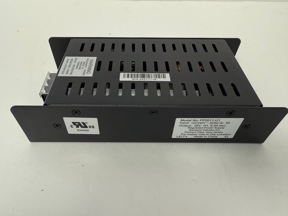 SIEMENS 500-450222 FP2011-U1 POWER SUPPLY 26V 6.5A NEW