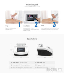 2026 Touch Screen Shockwave Therapy Machine For Muscle Pain Removal ED Treatment