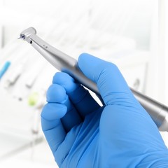COXO Dental Mini Head Electric 1:5 Fiber Optic Contra Angle Handpiece CX235C7