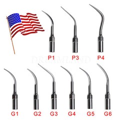 Piezo Scaler Dental Ultrasónico Pieza de Mano WOODPECKER EMS Cavitron/ 10*Puntas