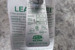 Zurn Wilkins 34-NR3XLDUPEX 3/4 In Inlet/Outlet Water Pressure Reducing Valve